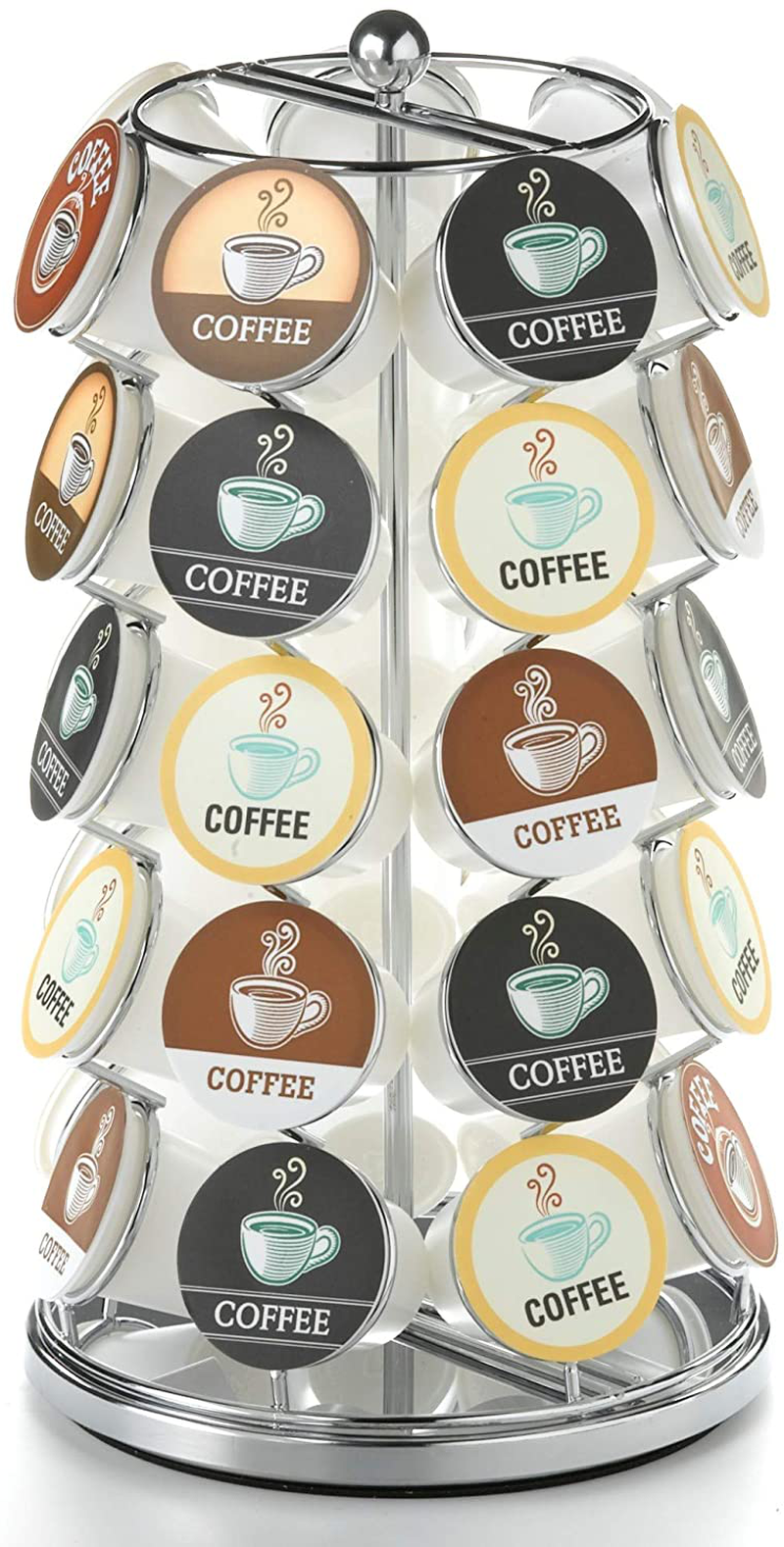 K-Cup Carousel - Holds 35 K-Cups in Black