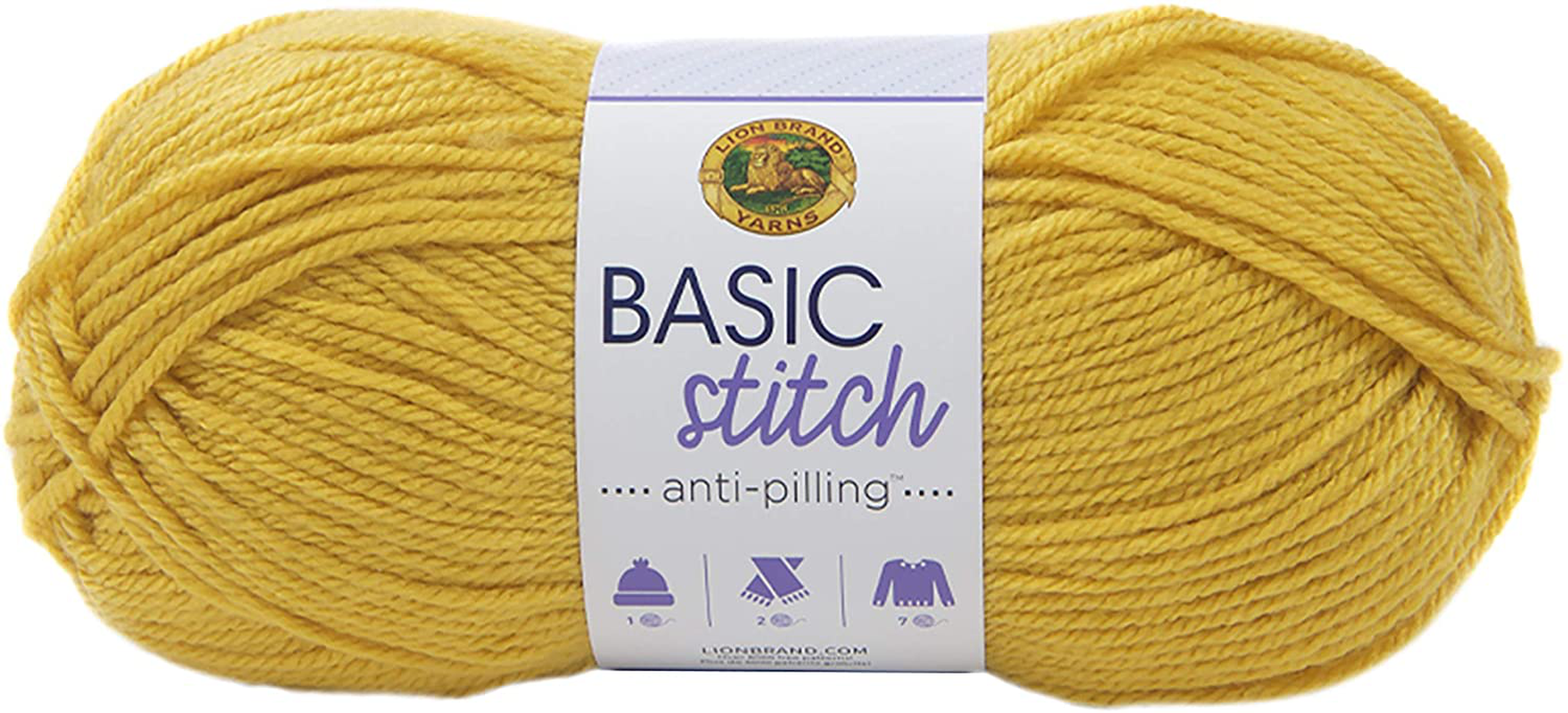LION BRAND YARN COMPANY YARN BASIC STITCH AN FROST