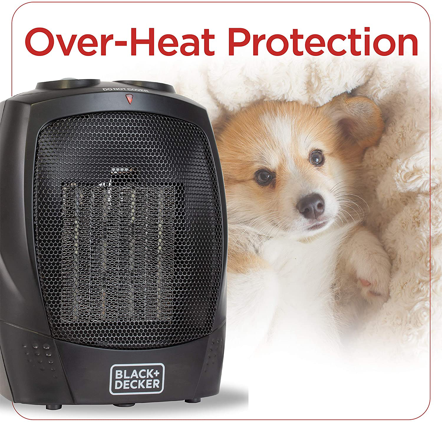 BLACK+DECKER BHDC201 Personal Ceramic Heater