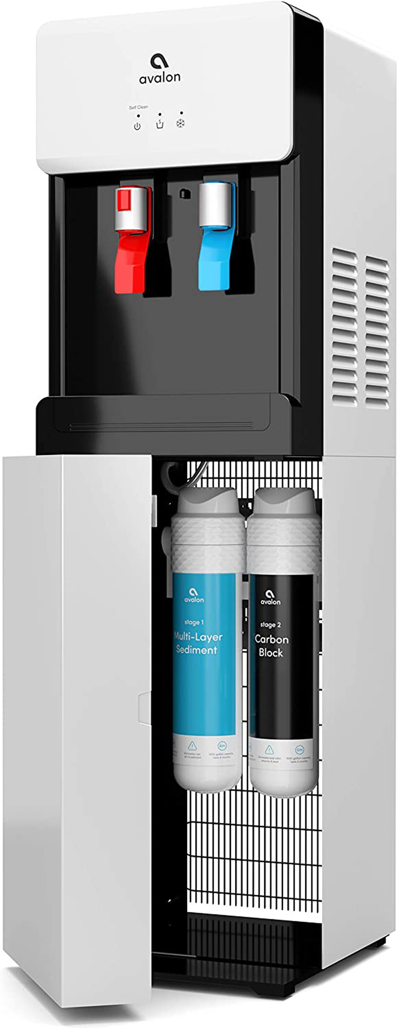 Avalon 2 Stage Replacement Filters For Avalon Branded Bottleless Water Coolers (PURCHASED AFTER JANUARY 2018), NSF Certified, 1500 Gallons