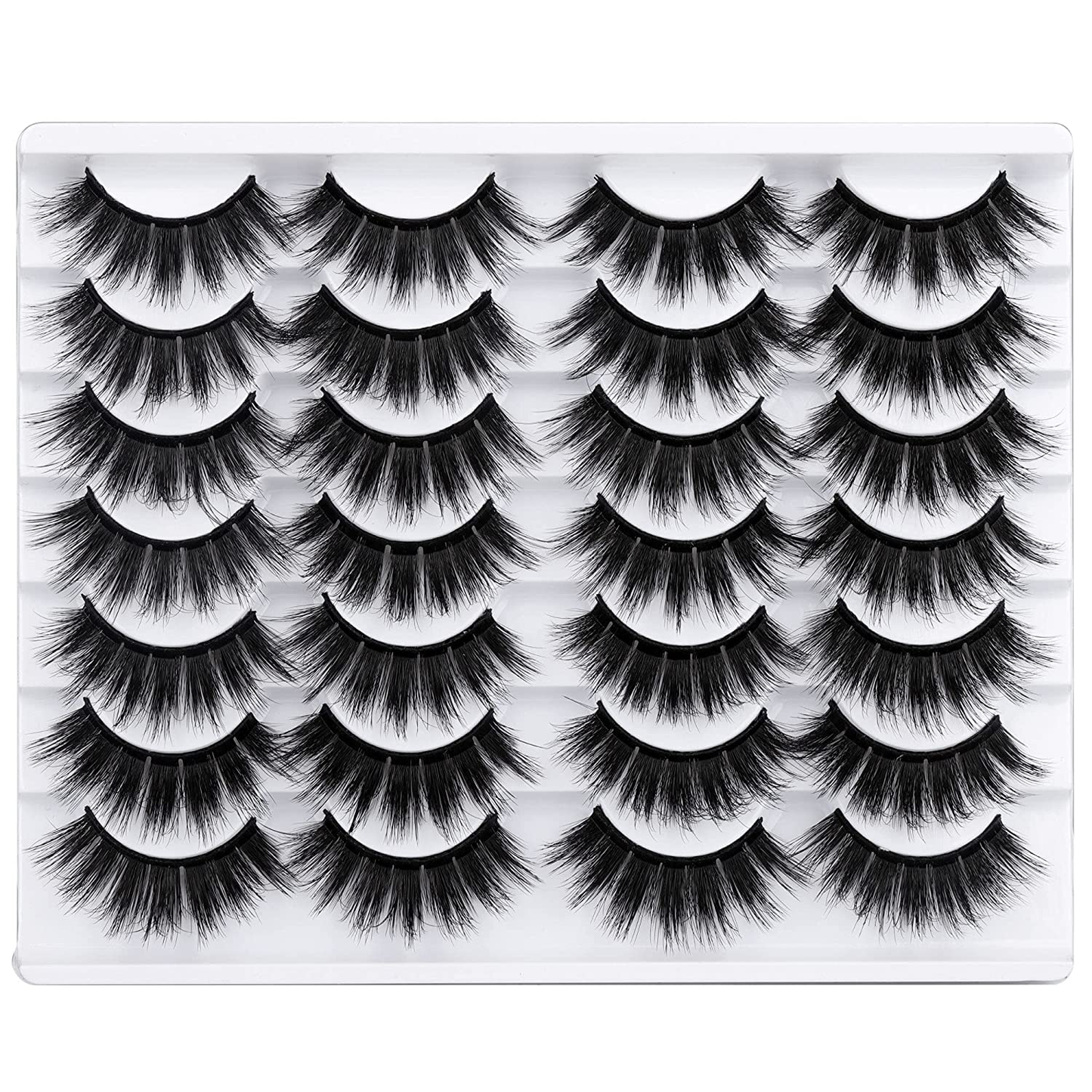 Newcally Lashes False Eyelashes Natural 14 Pairs Pack