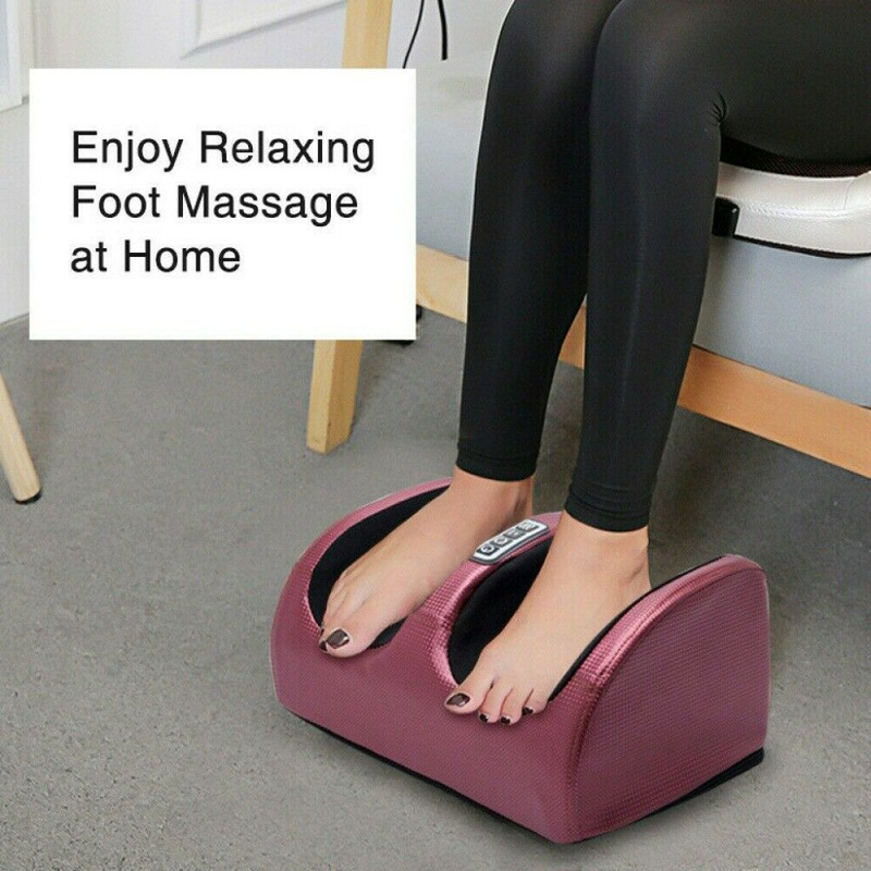 Electric Foot Massager, Deep Kneading Rolling Massage Therapy