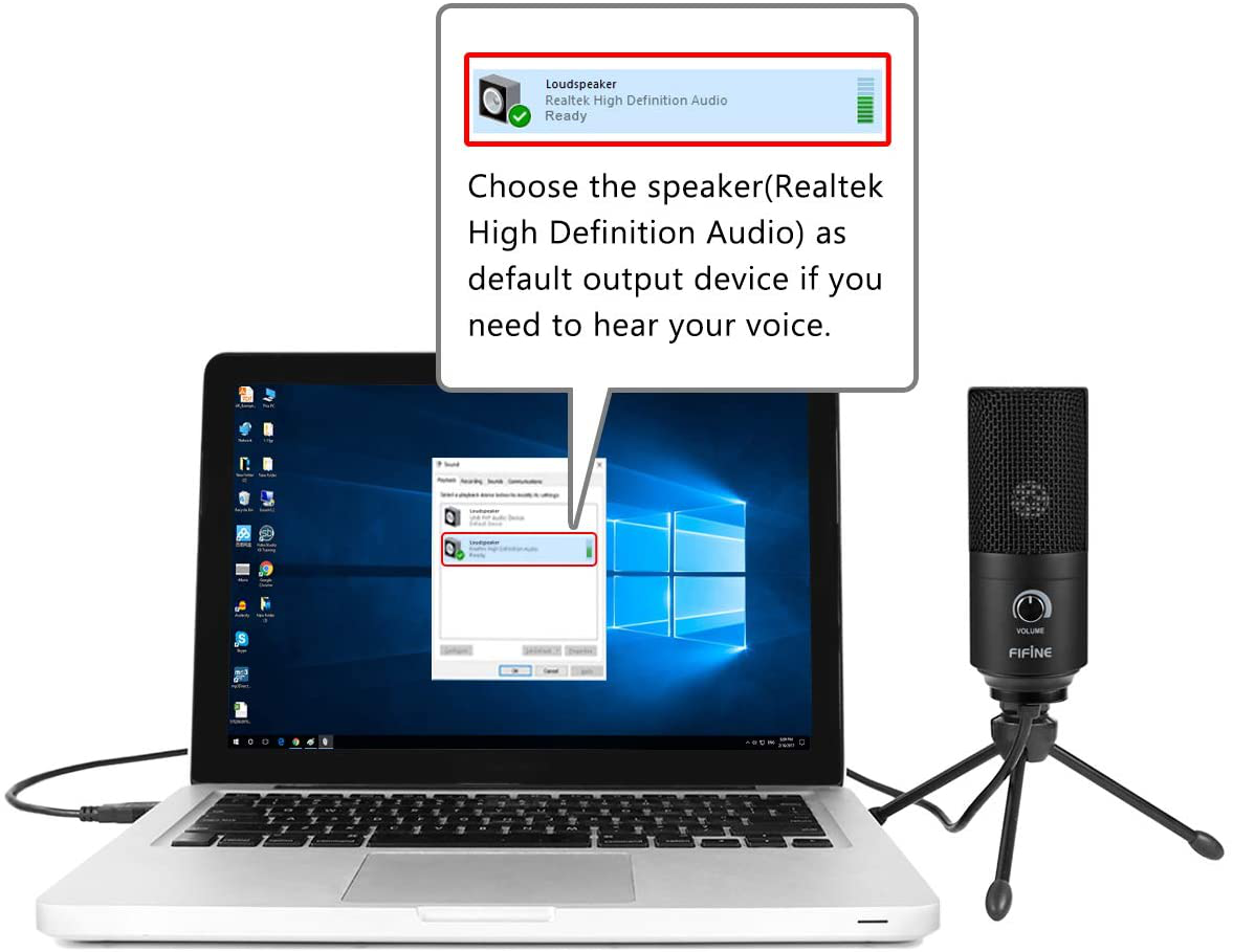 USB Microphone,FIFINE Metal Condenser Recording Microphone for Laptop MAC or Windows Cardioid Studio Recording Vocals, Voice Overs,Streaming Broadcast and YouTube Videos-K669B