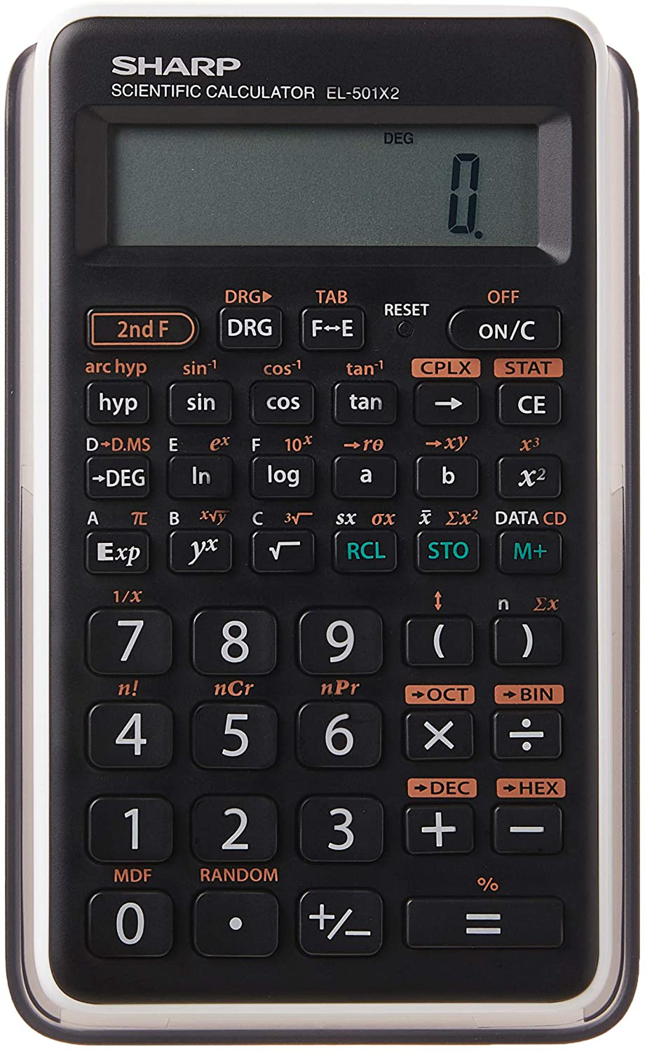 Sharp EL501X2BWH Engineering/Scientific Calculator
