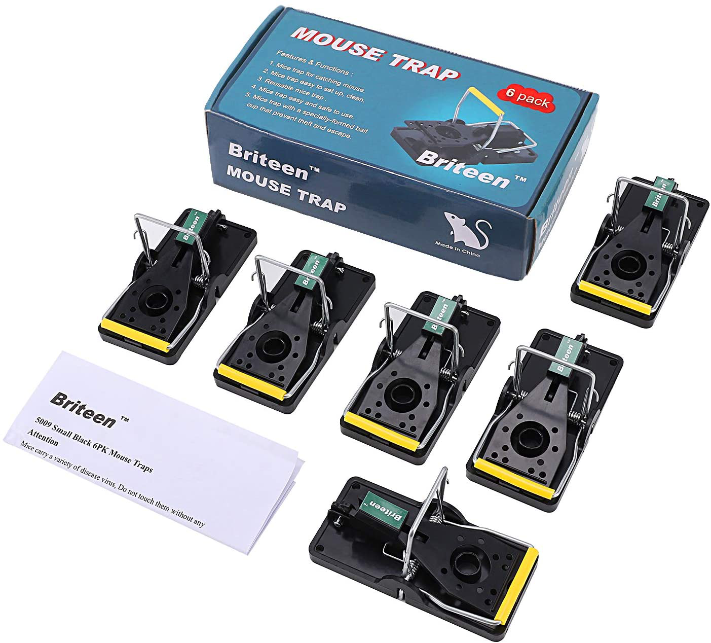 Mouse Trap Mice Trap That Work Human Power Mouse Killer Mouse Catcher Quick Effective Sanitary 6 Pack