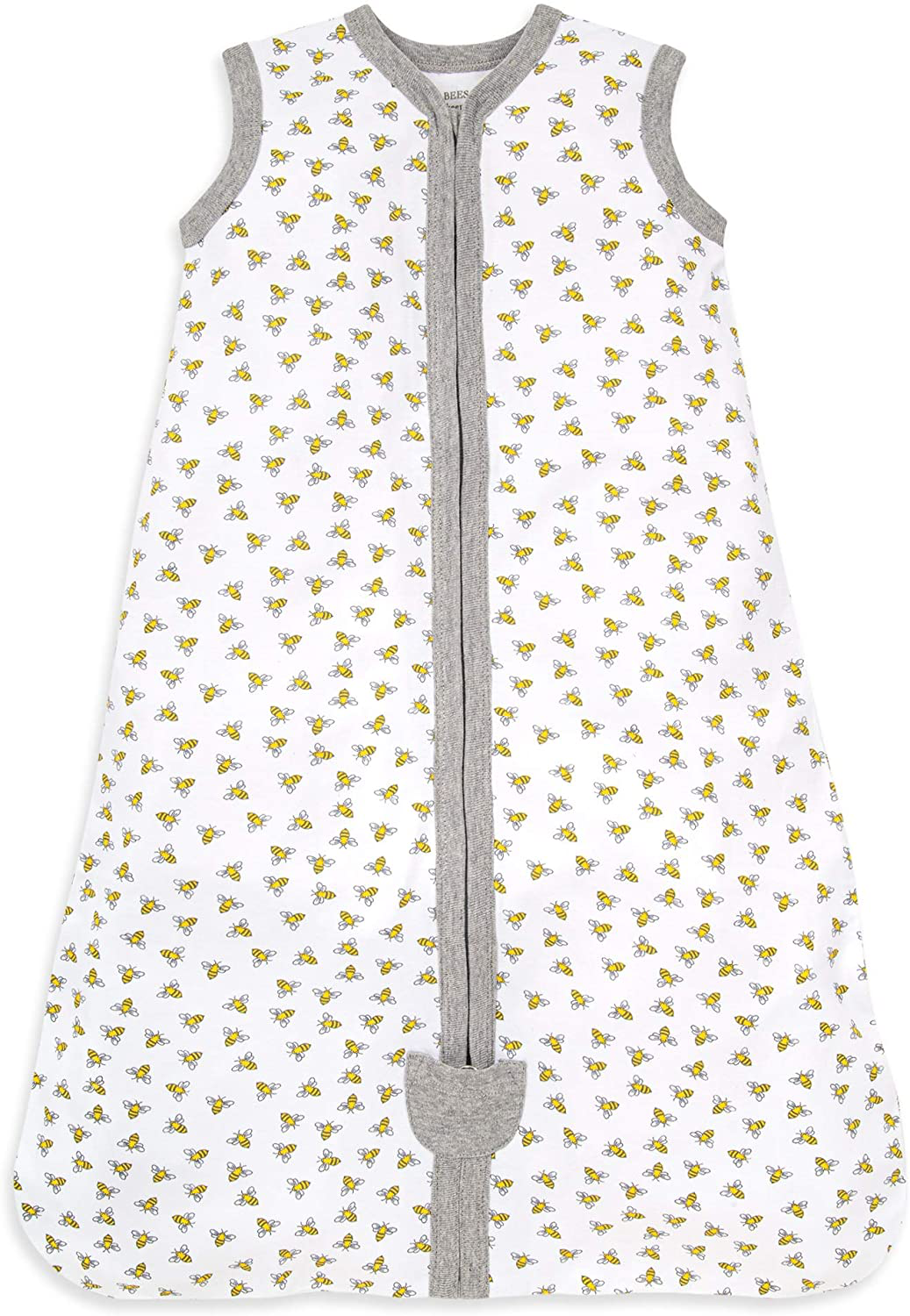 Burt's Bees Baby Unisex-Baby Beekeeper Wearable Blanket, 100% Organic Cotton, Swaddle Transition Sleeping Bag