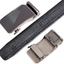 IndPon Mens Belt 100% Leather Ratchet, Casual Golf Belt, Dress Belt with Automatic Buckle, 1.4" Wide Adjustable Slide