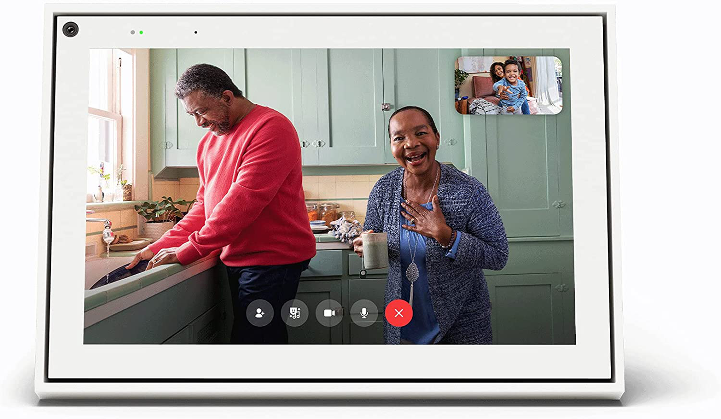 Facebook Portal - Smart Video Calling 10” Touch Screen Display with Alexa – White