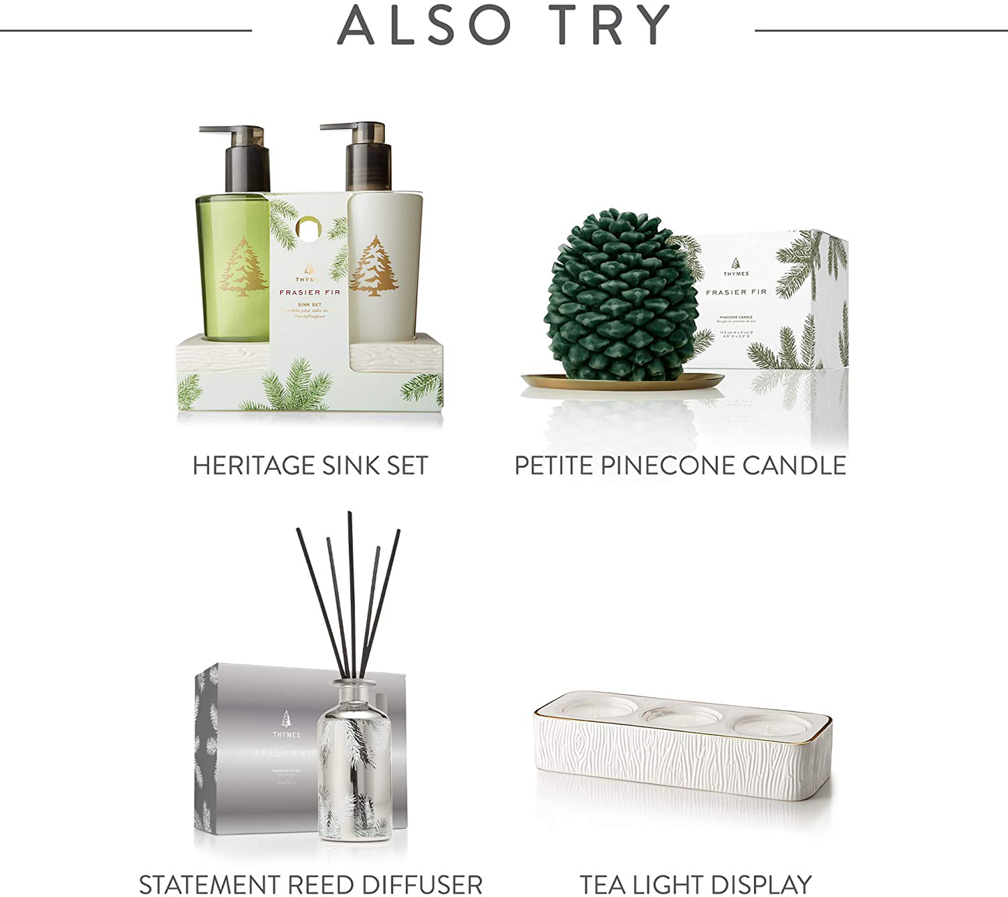 Thymes Pine Needle Frasier Fir Candle - 6.5 Oz