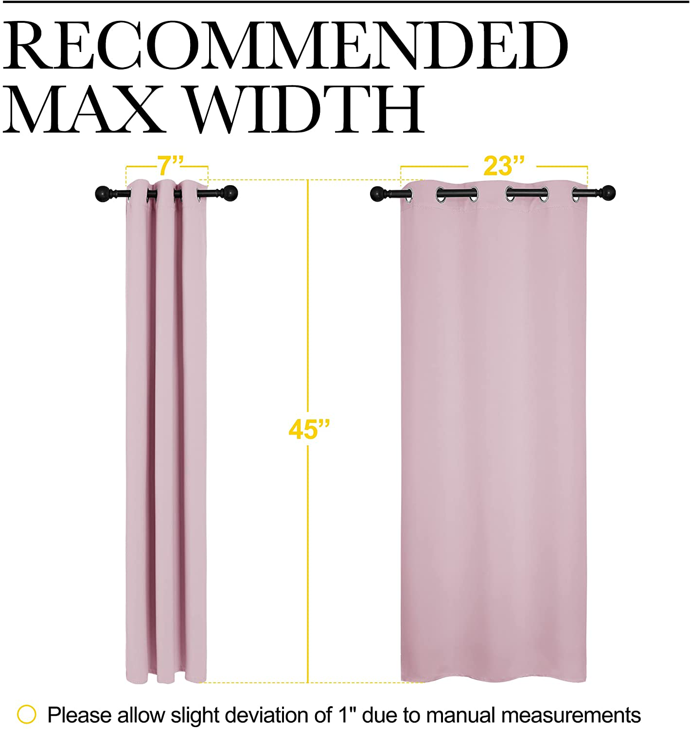 NICETOWN Window Treatment Energy Saving Thermal Insulated Solid Grommet Blackout Curtains/Drapes for Living Room (Royal Blue, 1 Pair, 42 by 84-Inch)