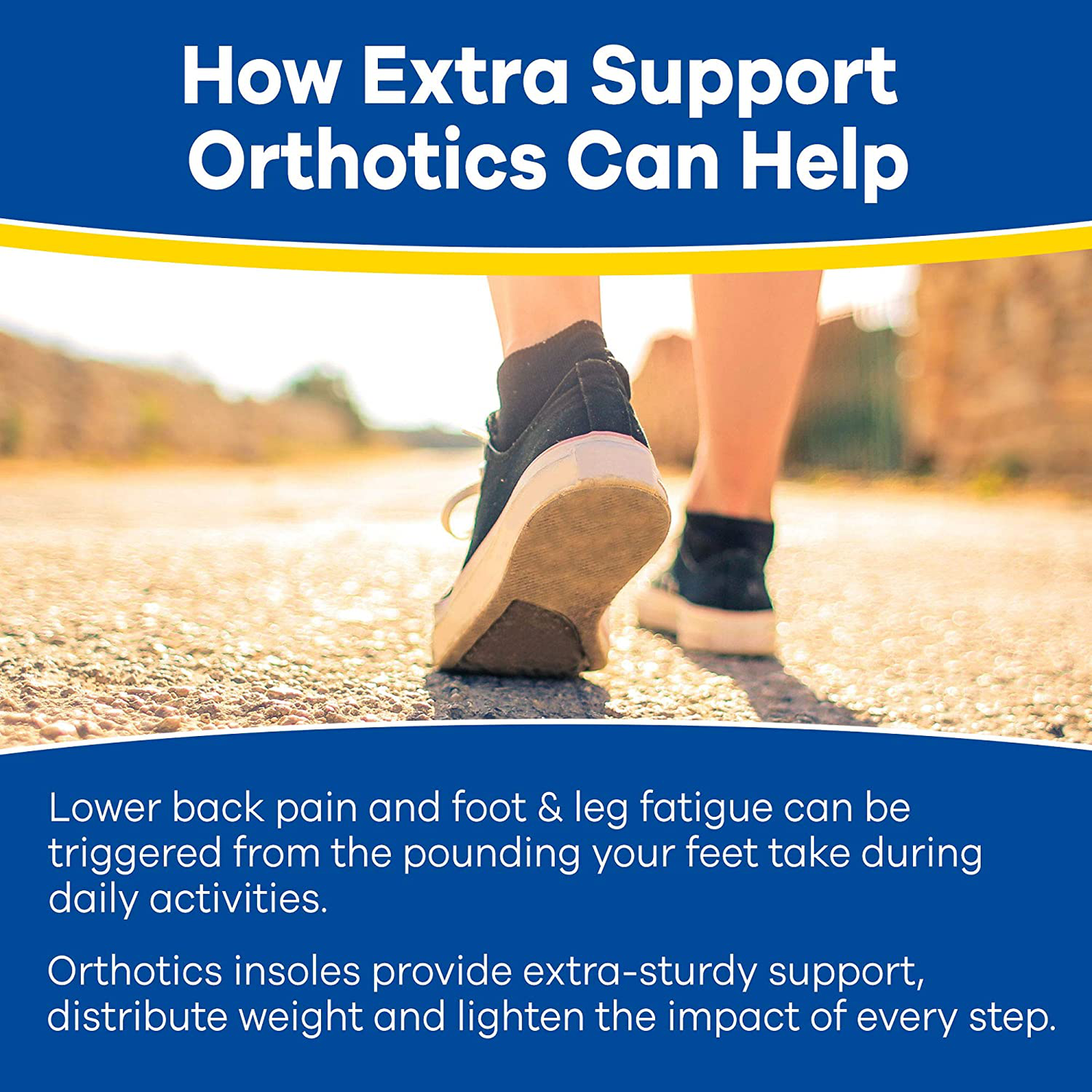 Dr. Scholl's Insoles for Women or Men Extra Support Pain Relief Orthotics Shoe Inserts