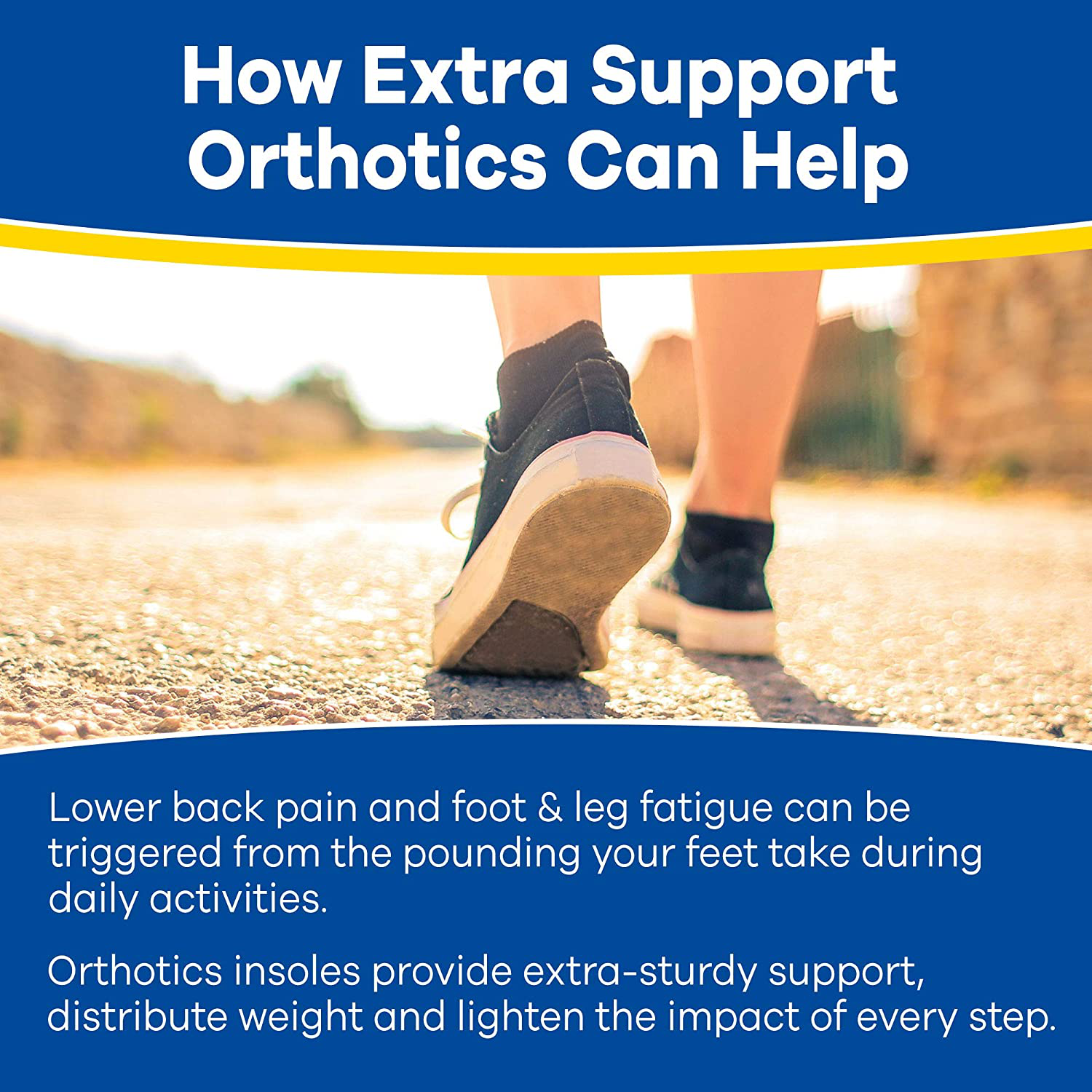 Dr. Scholl's Insoles for Women or Men Extra Support Pain Relief Orthotics Shoe Inserts