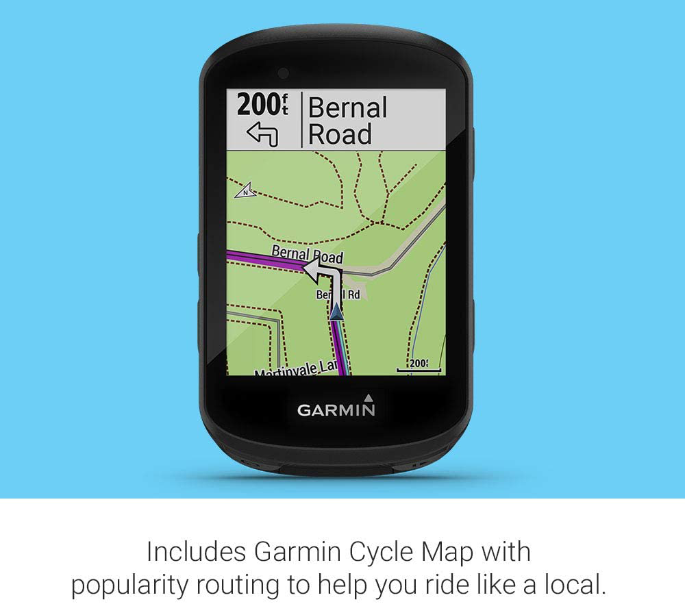 Garmin Edge 530, Performance GPS Cycling/Bike Computer with Mapping, Dynamic Performance Monitoring and Popularity Routing