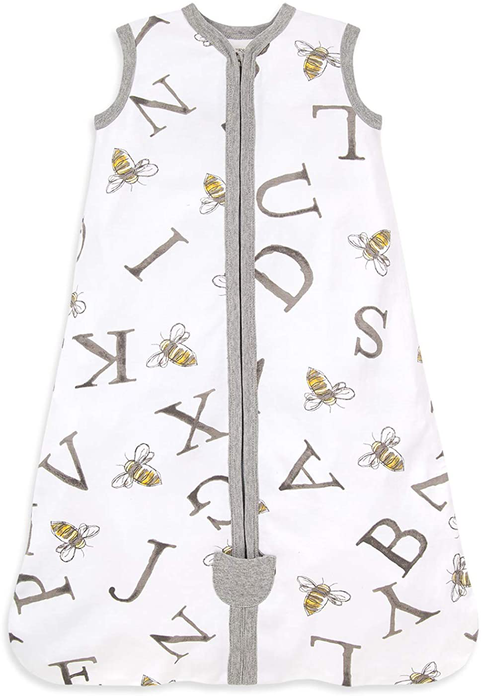 Burt's Bees Baby Unisex-Baby Beekeeper Wearable Blanket, 100% Organic Cotton, Swaddle Transition Sleeping Bag