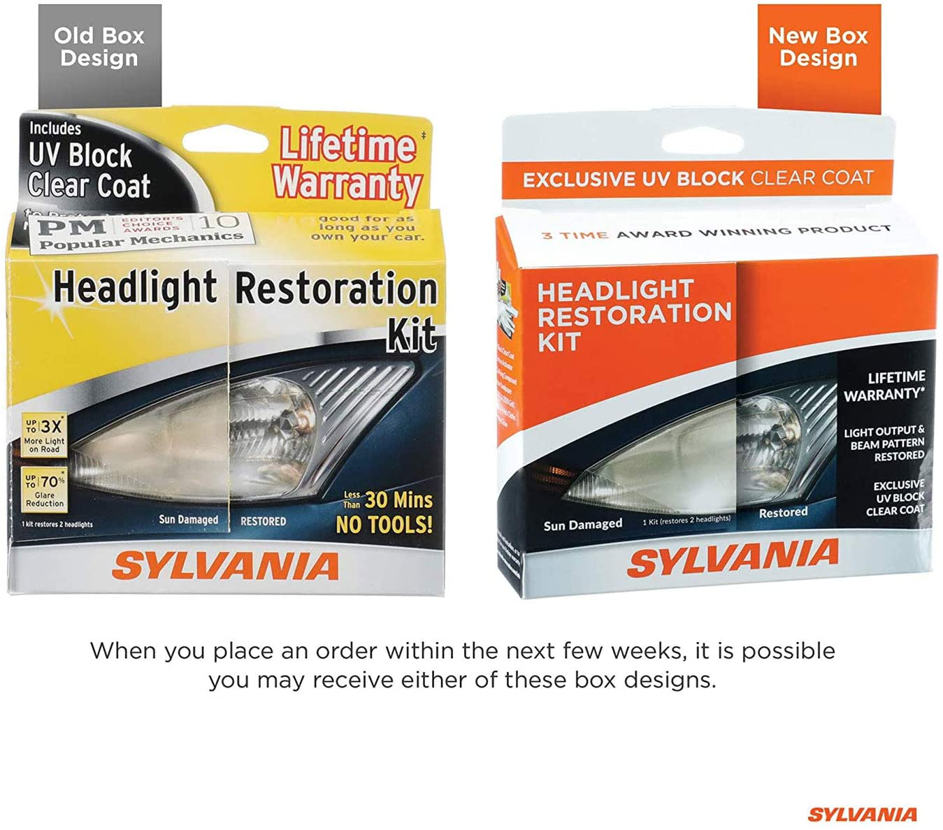 SYLVANIA - Headlight Restoration Kit