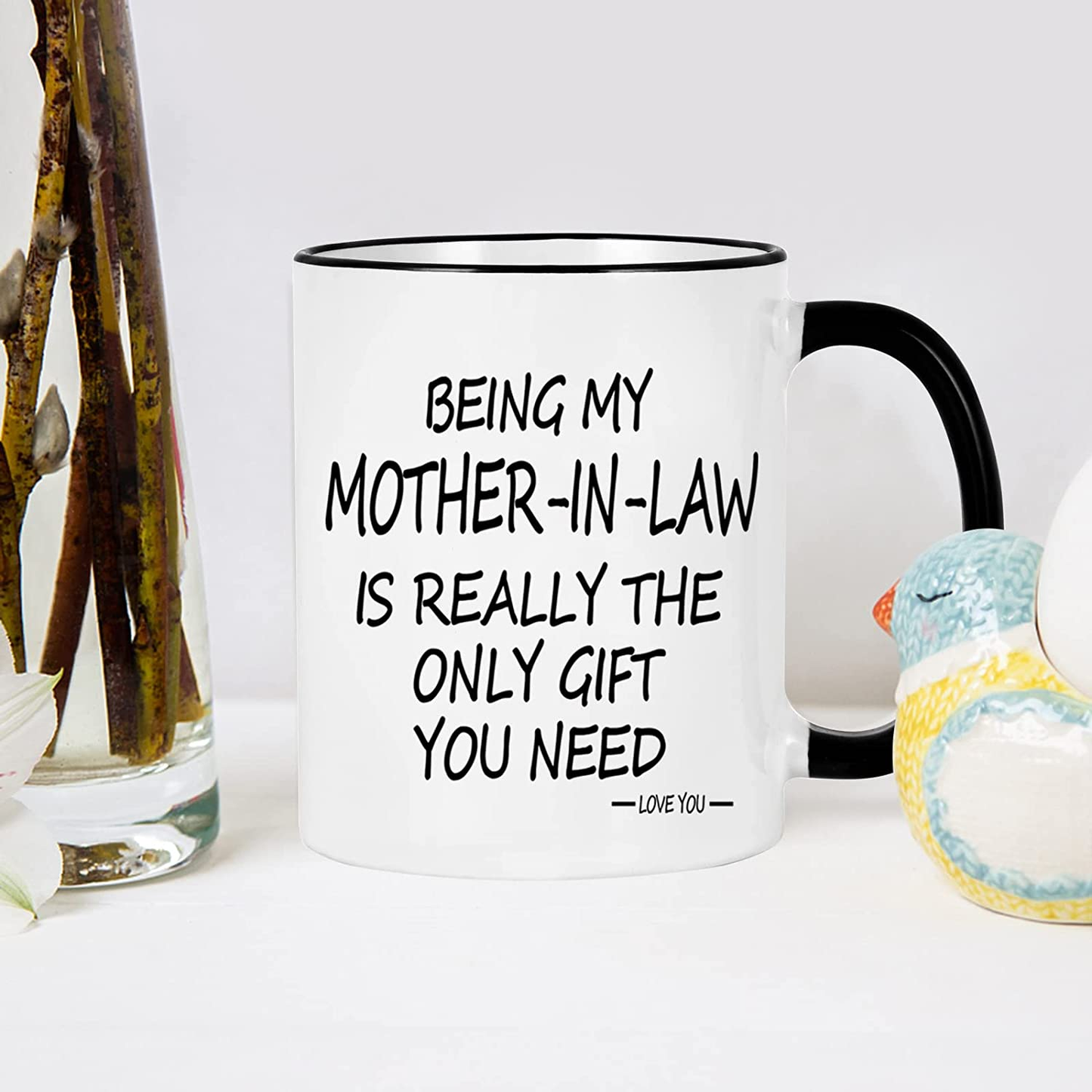Being My Mother in Law Is the Only Gift You Need Mug Being My Mother in Law Mug Mother in Law Coffee Mug Birthday Mother’S Day Gifts for Mother in Law from Daughter Son in Law 11 Ounce