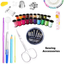ARTIKA Sewing kit & Crochet kit, DIY Over 100 Premium Sewing and Crocheting Supplies, Free Extra Knitting Accessories - Travel Sewing kit, for Beginners, Emergency, Kids, Summer Campers and Home