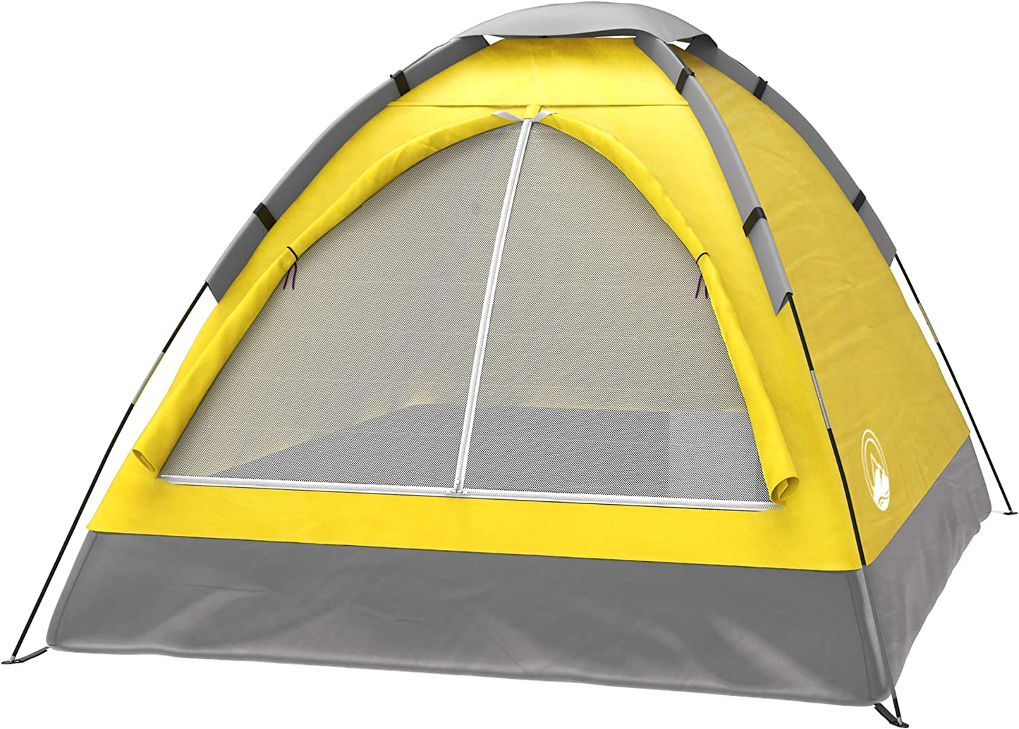2-Person Camping Tent – Includes Rain Fly and Carrying Bag – Lightweight Outdoor Tent for Backpacking, Hiking, or Beach by Wakeman Outdoors