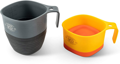 UCO Collapsible Cup for Hiking, Backpacking, and Camping, 2-Pack