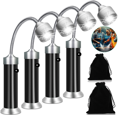 BBQ Grill Light Lamp Magnetic Base Super Bright LED Barbecue Grilling Lighting Outdoor Grill Light Accessories - 4PCS