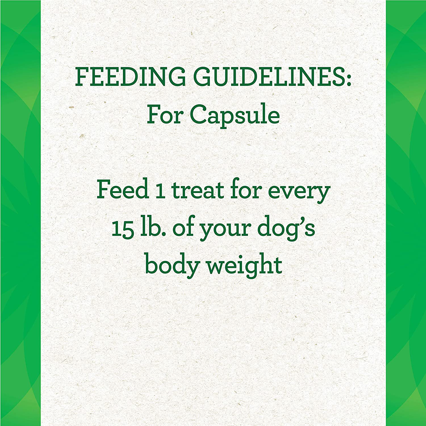 GREENIES Pill Pockets Natural Dog Treats, Capsule Size, Chicken Flavor