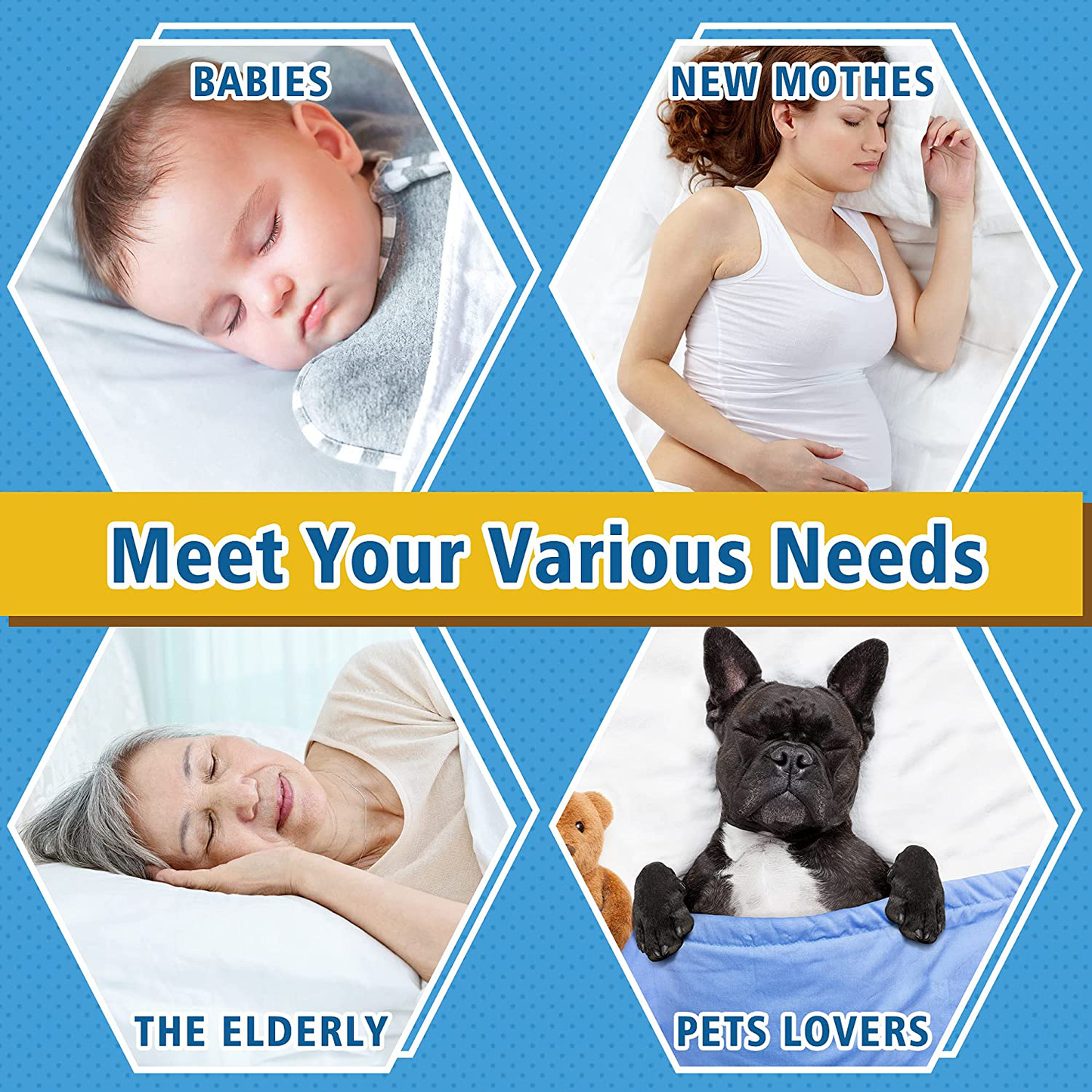 Waterproof Mattress Pad for Full Size Bed, Breathable Full Mattress Protector with 6-16 inches Deep Pocket, Quilted Alternative Hollow Cotton Filling Mattress Cover, White