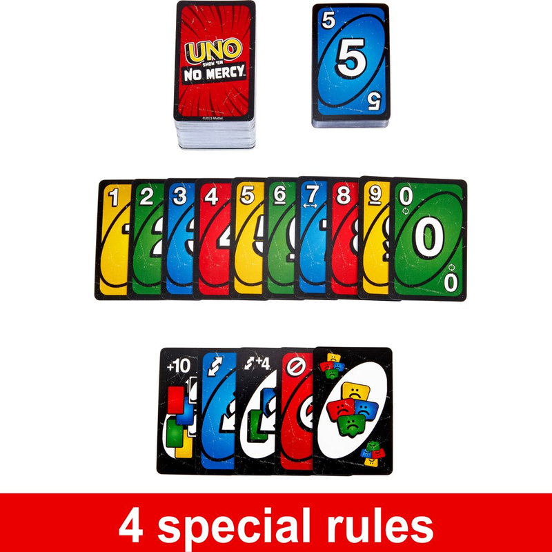 UNO Show ‘Em No Mercy Card Game