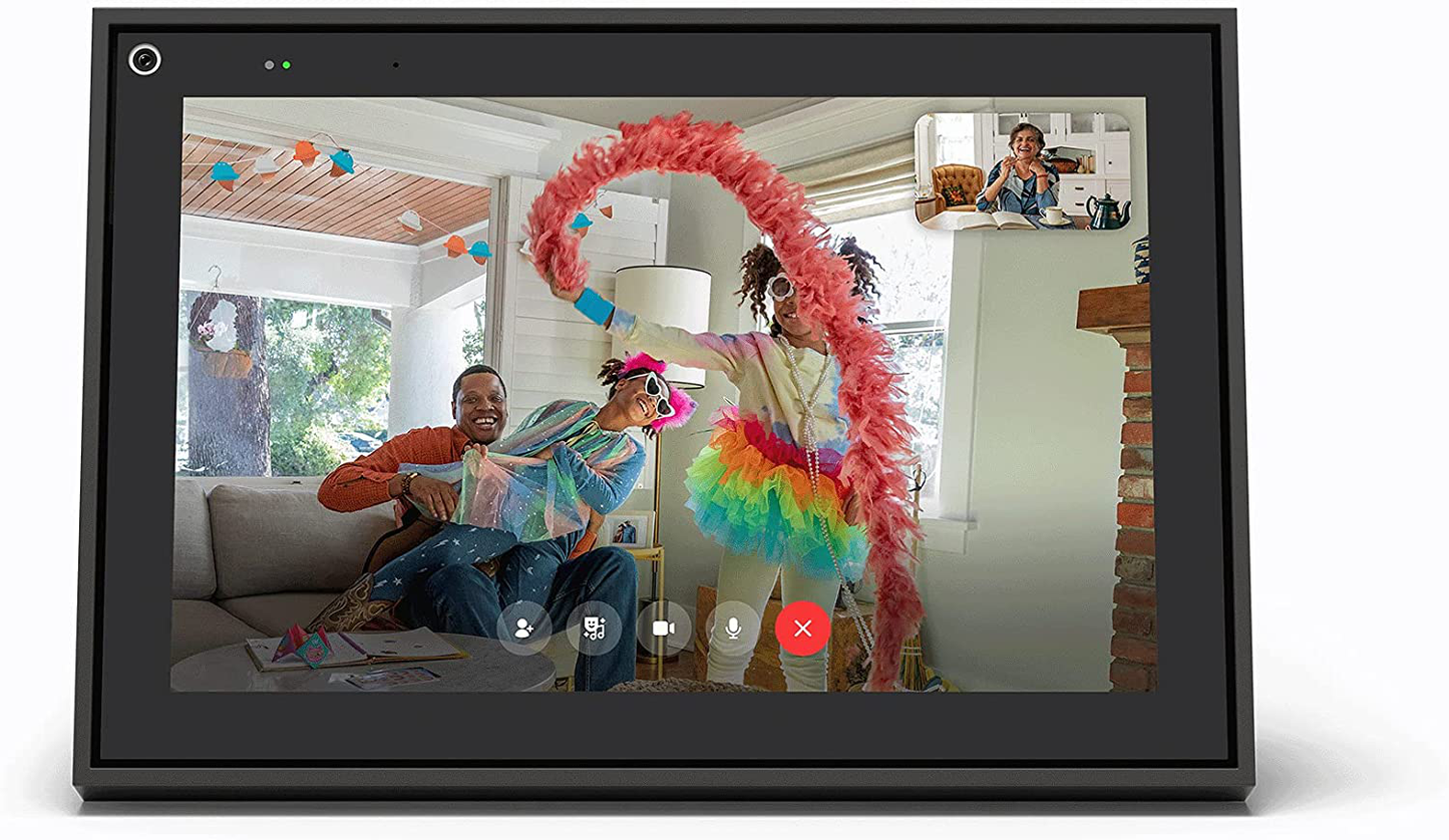 Facebook Portal - Smart Video Calling 10” Touch Screen Display with Alexa – White
