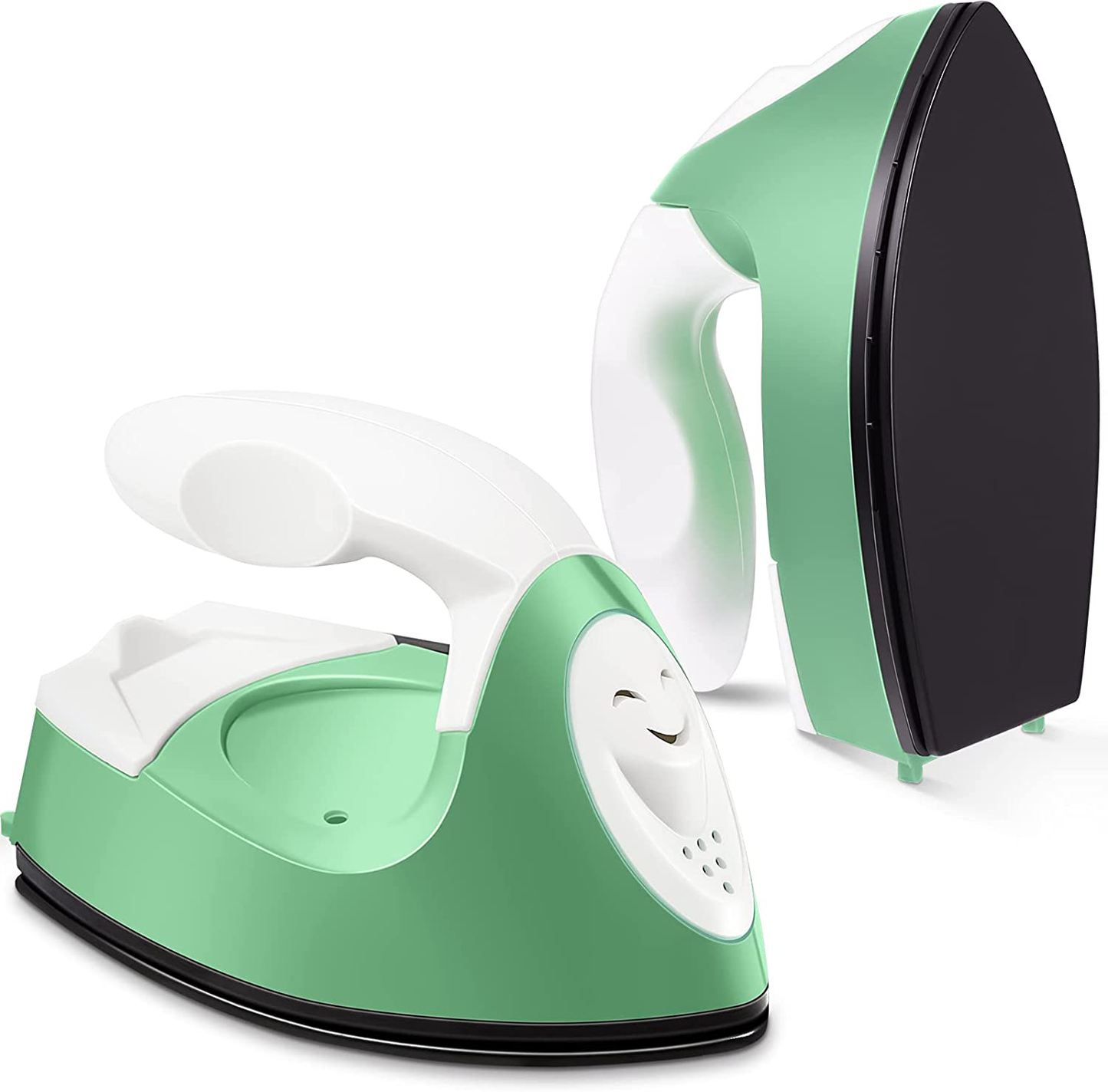 Mini Craft Iron Mini Heat Press Mini Iron Press Portable Handy Heat Press Mini Iron with Charging Base Accessories for Clothes DIY T-Shirts Shoes Heat Transfer Vinyl Projects