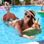 Inflatable Pool Float,Hyperzoo Multi-Purpose 4-In-1 Swimming Pool Hammock(Saddle, Lounge Chair,Hammock, Drifter),Portable Float Hammock Pool Toys,Water Floating Rafts