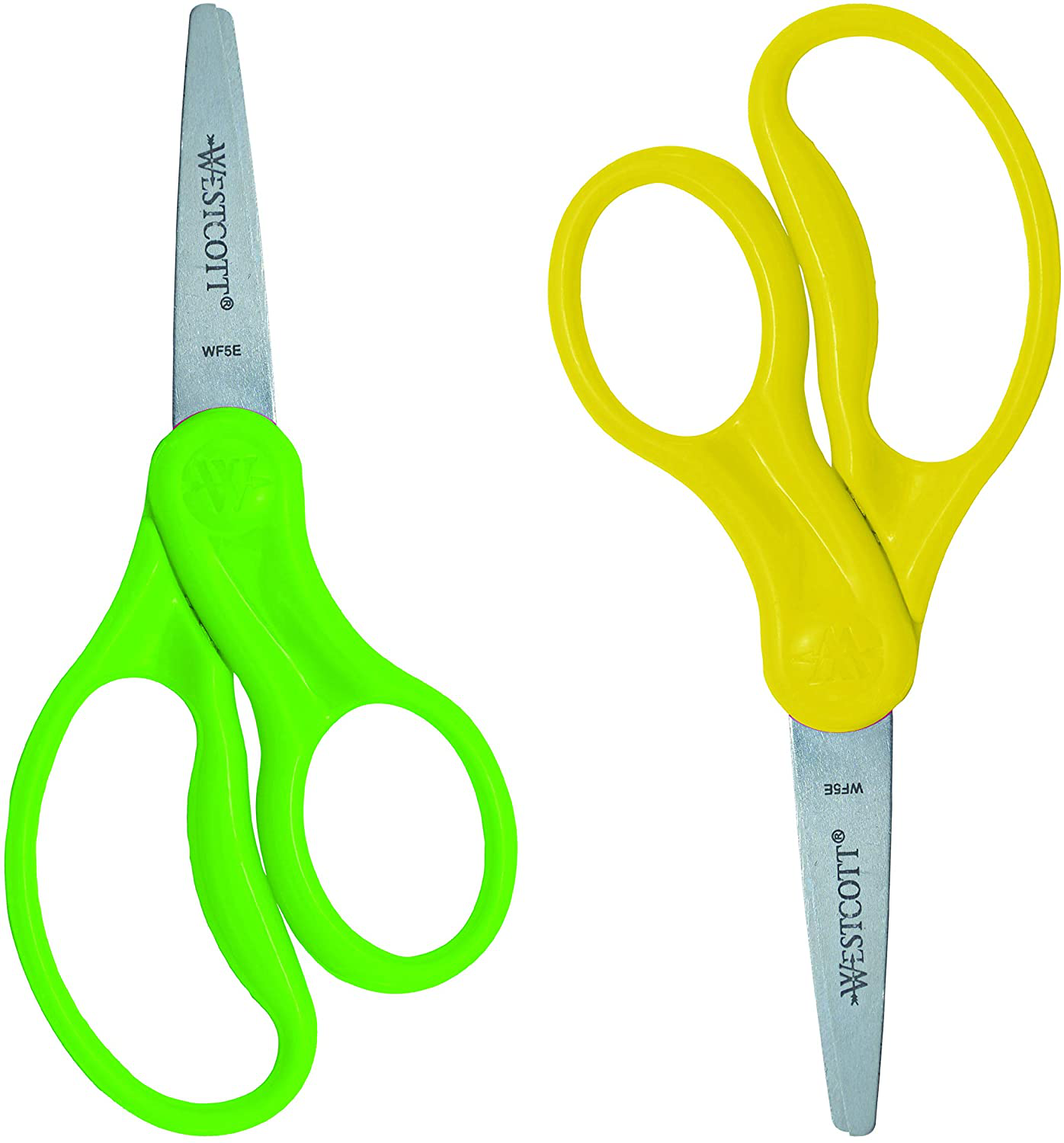 Westcott Right- & Left-Handed Scissors For Kids Assorted, 2 Pack