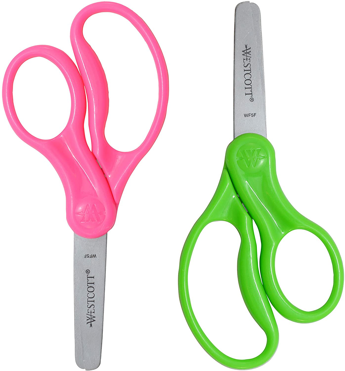 Westcott Right- & Left-Handed Scissors For Kids Assorted, 2 Pack