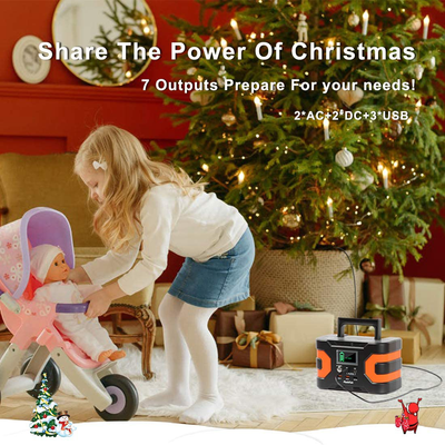 200W Peak Power Station, Flashfish CPAP Battery 166Wh 45000mAh Backup Power Pack 110V 150W Lithium Battery Pack Camping Solar Generator For CPAP Camping Home Emergency Power Supply