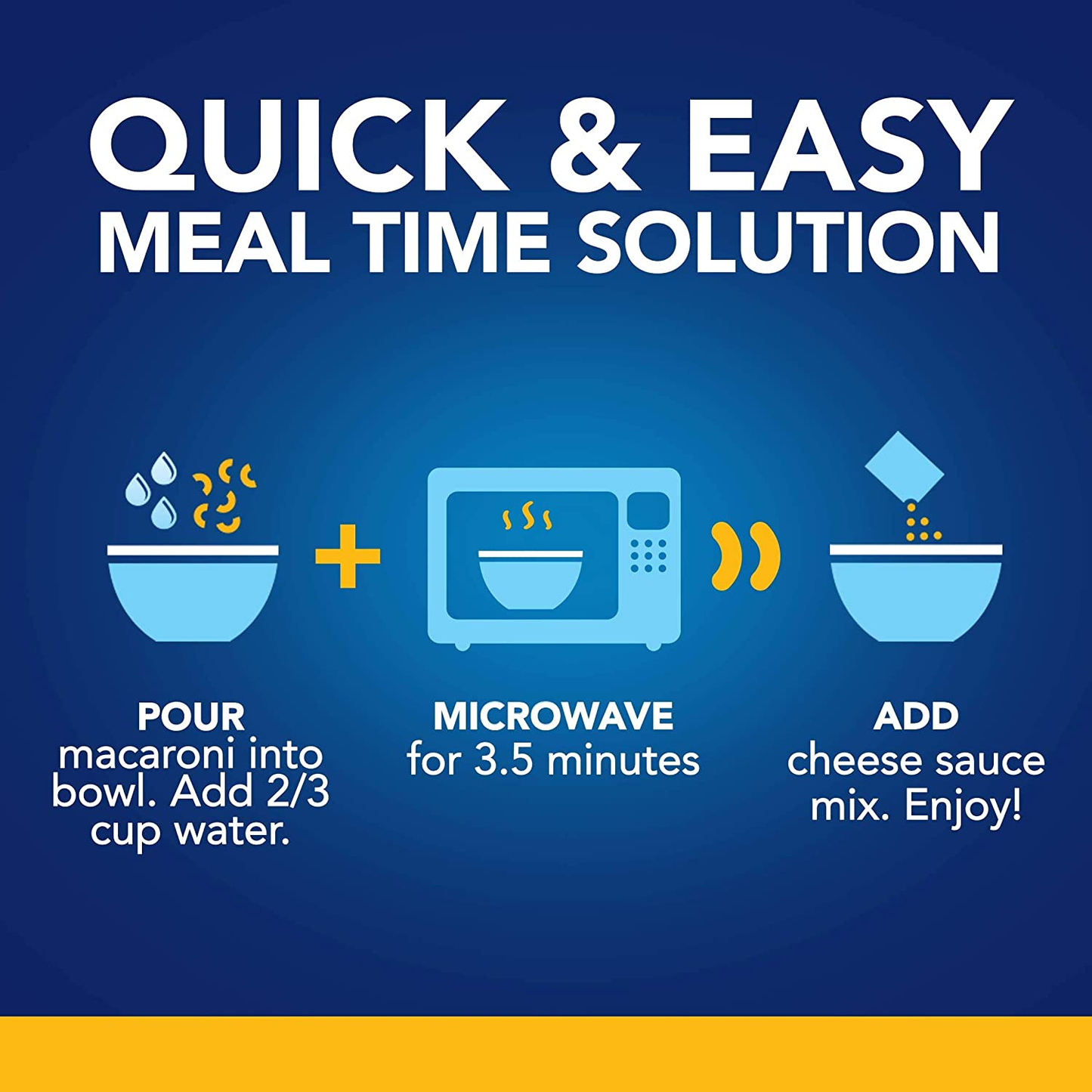 Kraft Easy Mac Original Macaroni & Cheese Microwavable Dinner (18 Ct Packets)