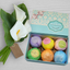 Bath Bombs Ultra Lux Gift Set - 6 XXL Fizzies with Natural Dead Sea Salt Cocoa and Shea Essential Oils - Best Gift Idea for Birthday, Mom, Girl, Him, Kids - Add to Bath Basket