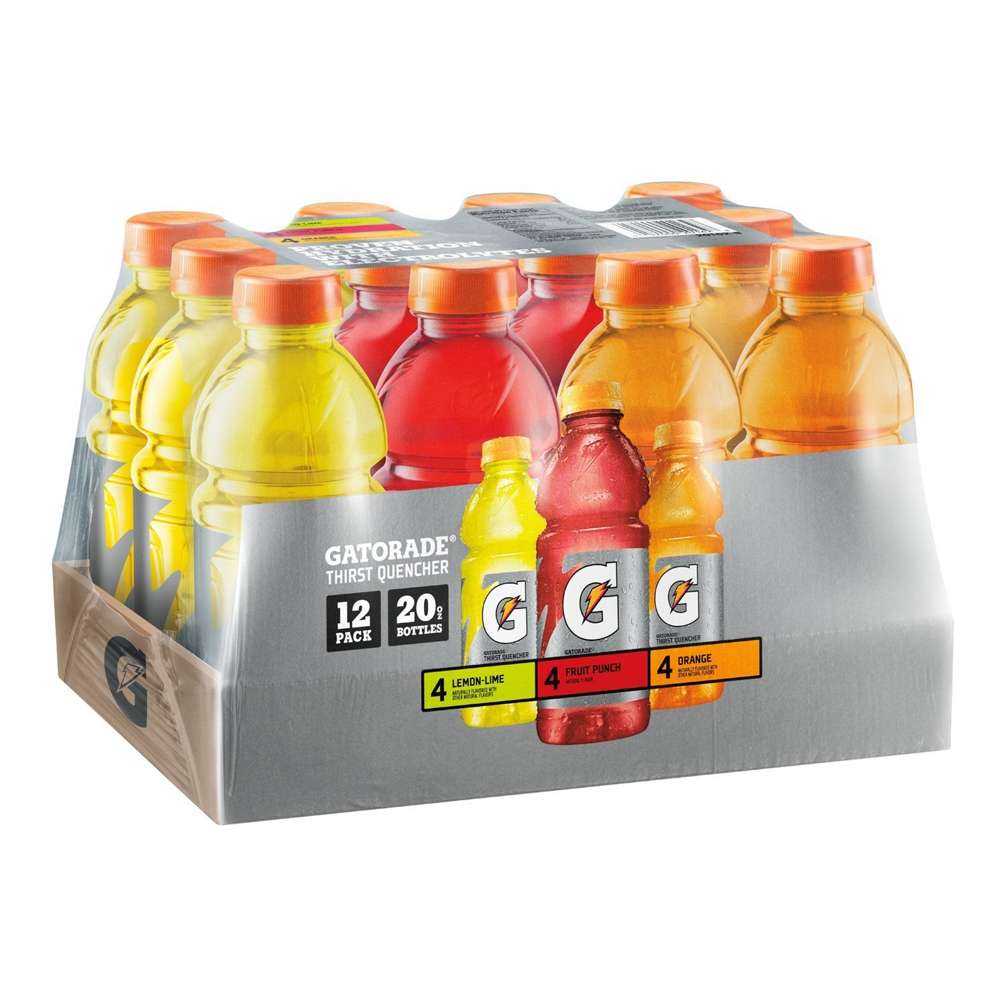 Gatorade Original Thirst Quencher 3-Flavor Frost Variety Pack, 20 Ounce, 12 Count