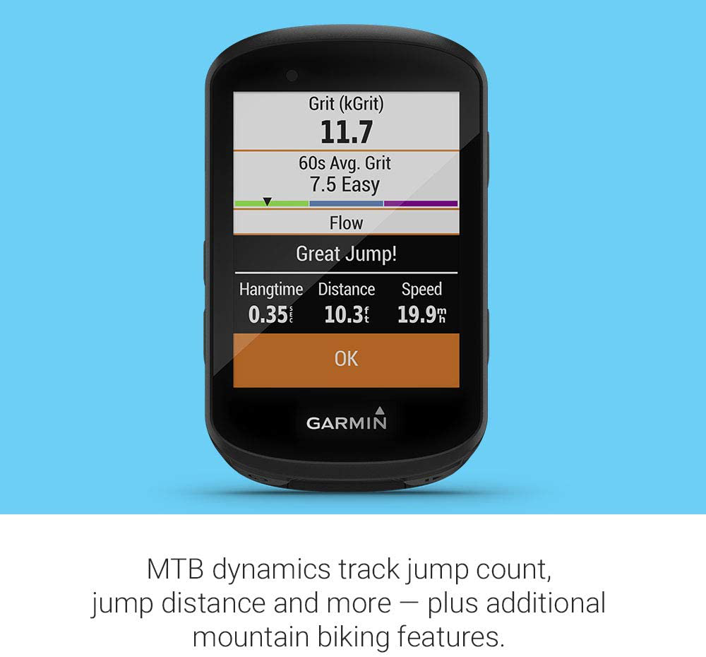 Garmin Edge 530, Performance GPS Cycling/Bike Computer with Mapping, Dynamic Performance Monitoring and Popularity Routing