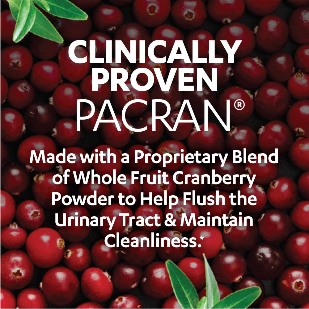 AZO Cranberry Urinary Tract Health Dietary Supplement, 1 Serving = 1 Glass of Cranberry Juice, Sugar Free