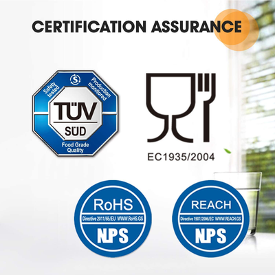 PUREPLUS 5 Micron 10" x 2.5" Whole House Sediment Home Water Filter Cartridge Replacement for Any 10 inch RO Unit, Culligan P5, Aqua-Pure AP110, Dupont WFPFC5002, CFS110, WHKF-GD05, PP10-05, 4Pack