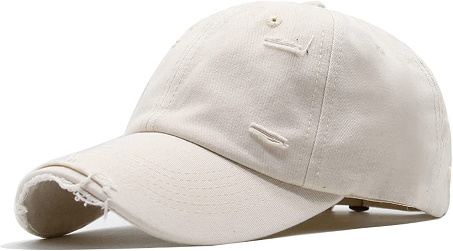 C.T Womens Baseball Caps for Men Baseball Hat Distressed Cotton Dad Hat Summer Adjustable Golf Runing Hat