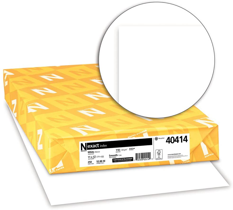 Neenah Paper Multiple Sizes Available