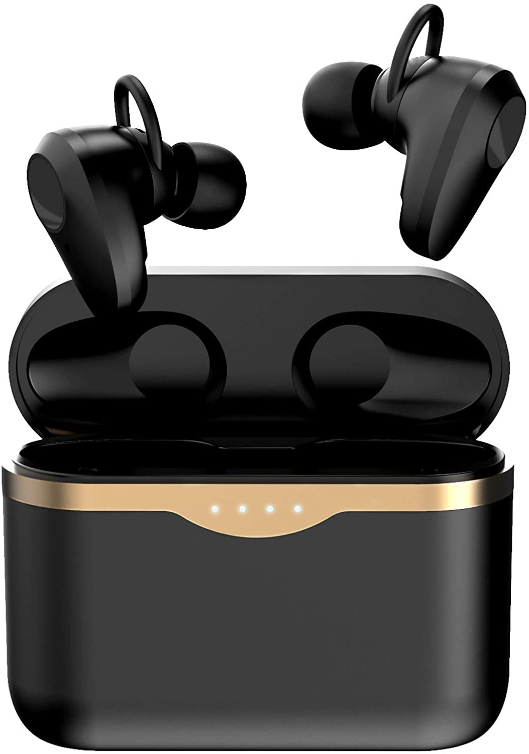 S5 Active Noise Cancelling Earbuds,Wireless ANC Bluetooth 5.1 Earphones with 50 Hours’ Playtime Hifi Stereo Deep Bass and Touch Control for Sports,Travel