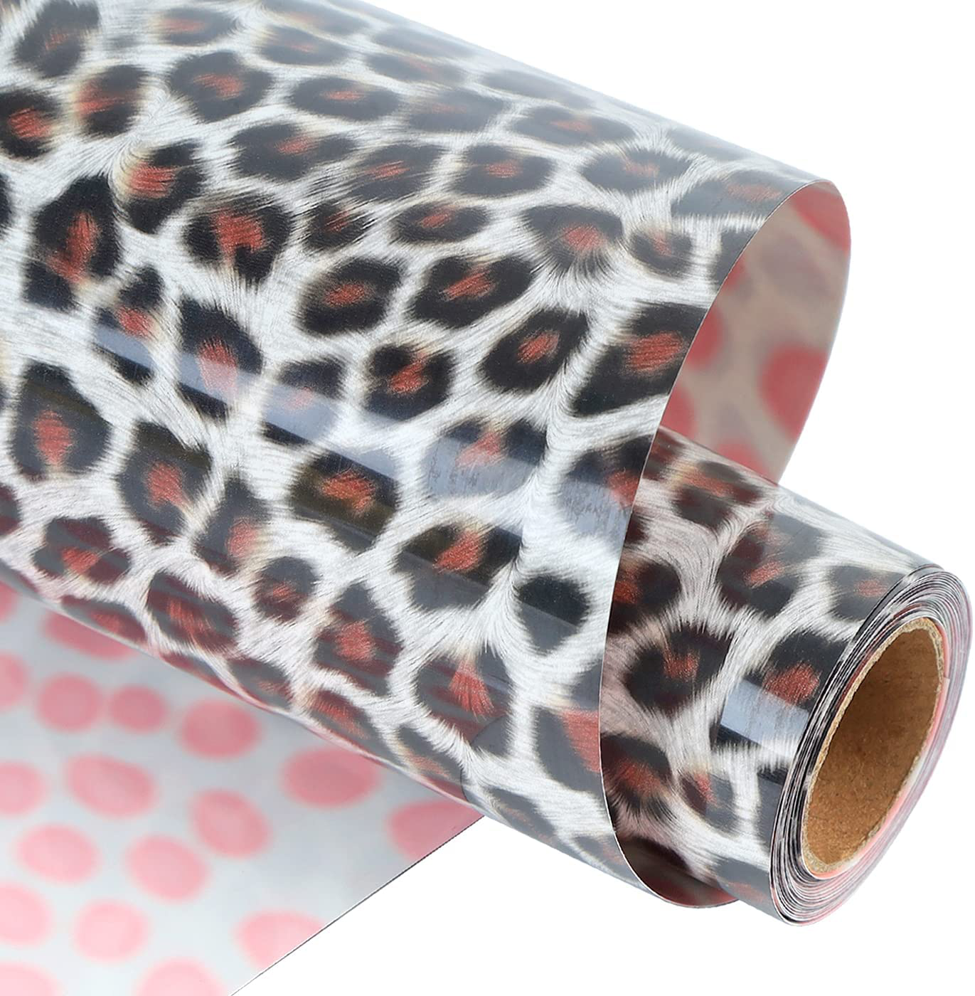 Adhesive Heat Transfer Vinyl for T-Shirts 12" x 8ft Roll Glossy