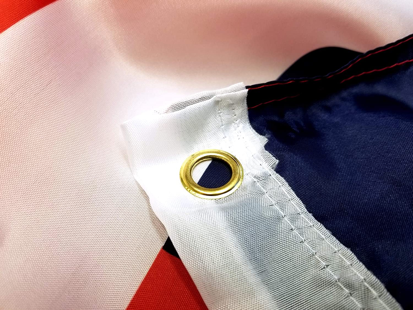 3X5 Outdoor USA American Flag, Double Stitched with Brass Grommets