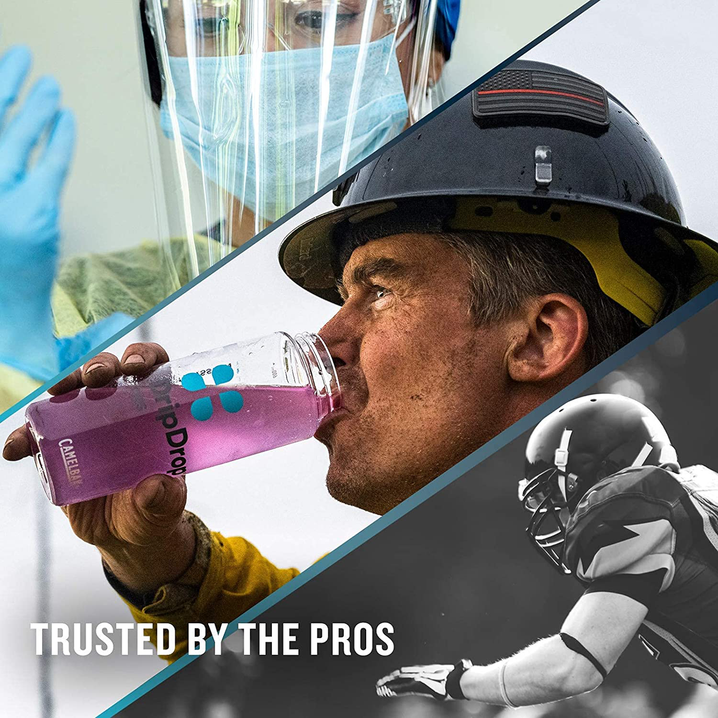 Dripdrop ORS - Electrolyte Powder for Dehydration Relief Fast - for Workout, Sweating, Heat, & Travel Recovery