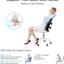 Lumbar Support Pillow，Memory Foam Back Support Pillows with Breathable Mesh Cover,Office Chair Cushion That Relieves Back and Cervical Pain，Suitable for Office Chair,Car Seat,Gaming Chair，Wheelchair