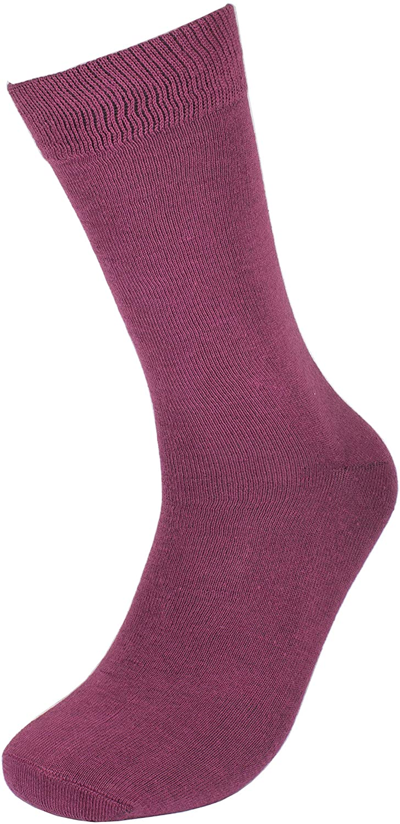 12 Pairs Men Crew Dress Socks