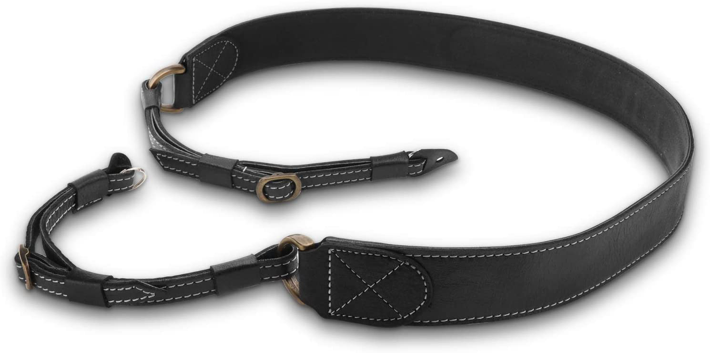 MegaGear MG1514 Sierra Series Genuine Leather Camera Shoulder or Neck Strap