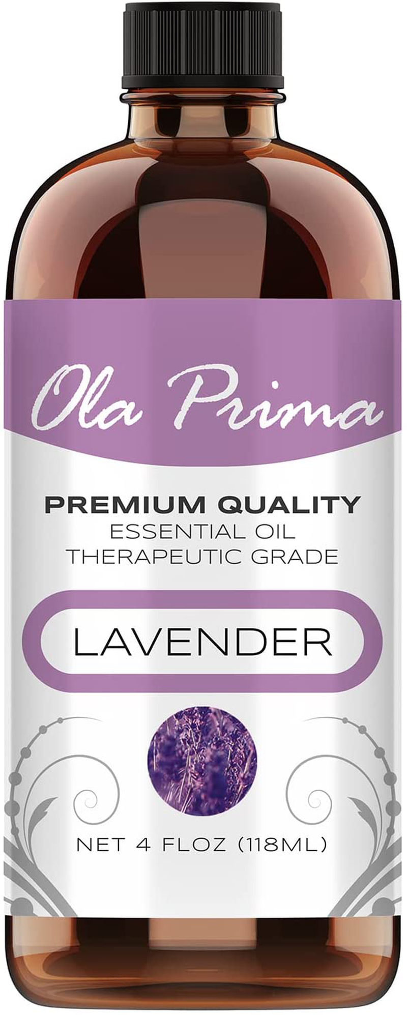 Ola Prima 16Oz - Premium Quality Peppermint Essential Oil (16 Ounce Bottle) Therapeutic Grade Peppermint Oil