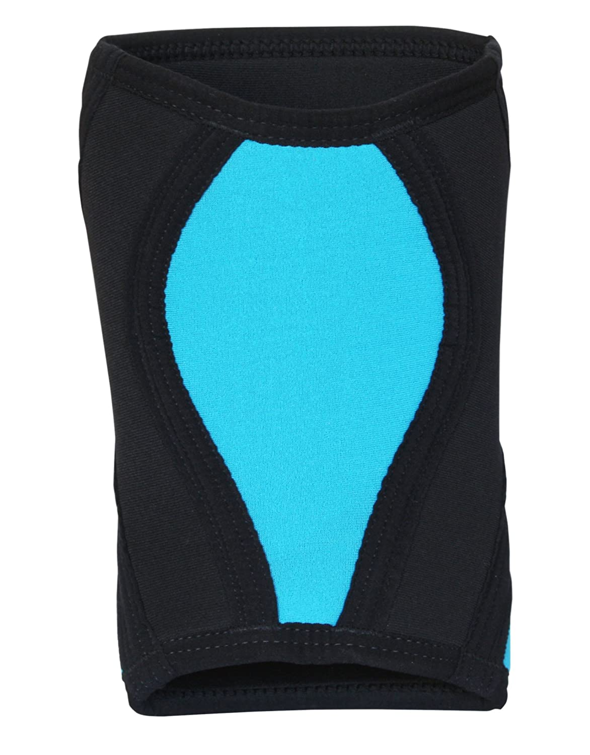 Knee Sleeve - 5MM Compression Knee Support Brace for Squats, Crossfit, Weightlifting, Basketball, Volleyball, Running, Cycling, Sports - Relieves from Knee Pains - ACL Support - by FOG Fitness Gear